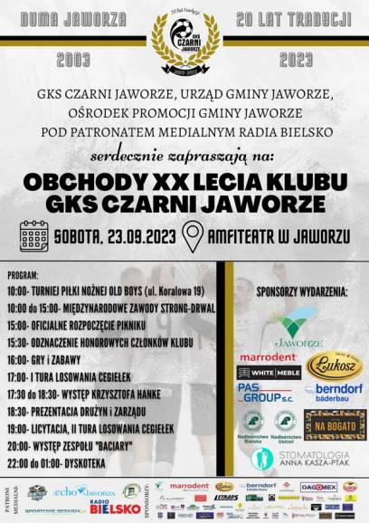 Obchody XXX-lecia Klubu GKS Czarni Jaworze
